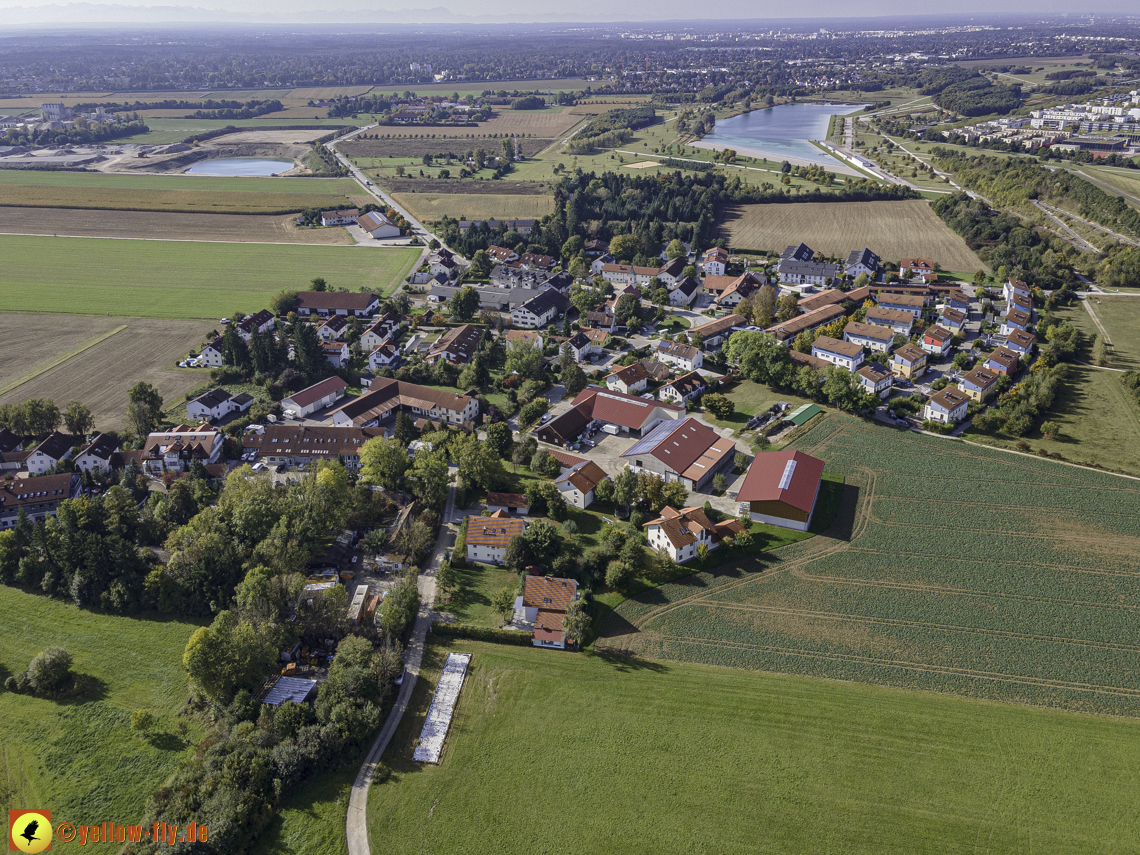 11.10.2021 - Gronsdorf Kieswerk und Riemer See