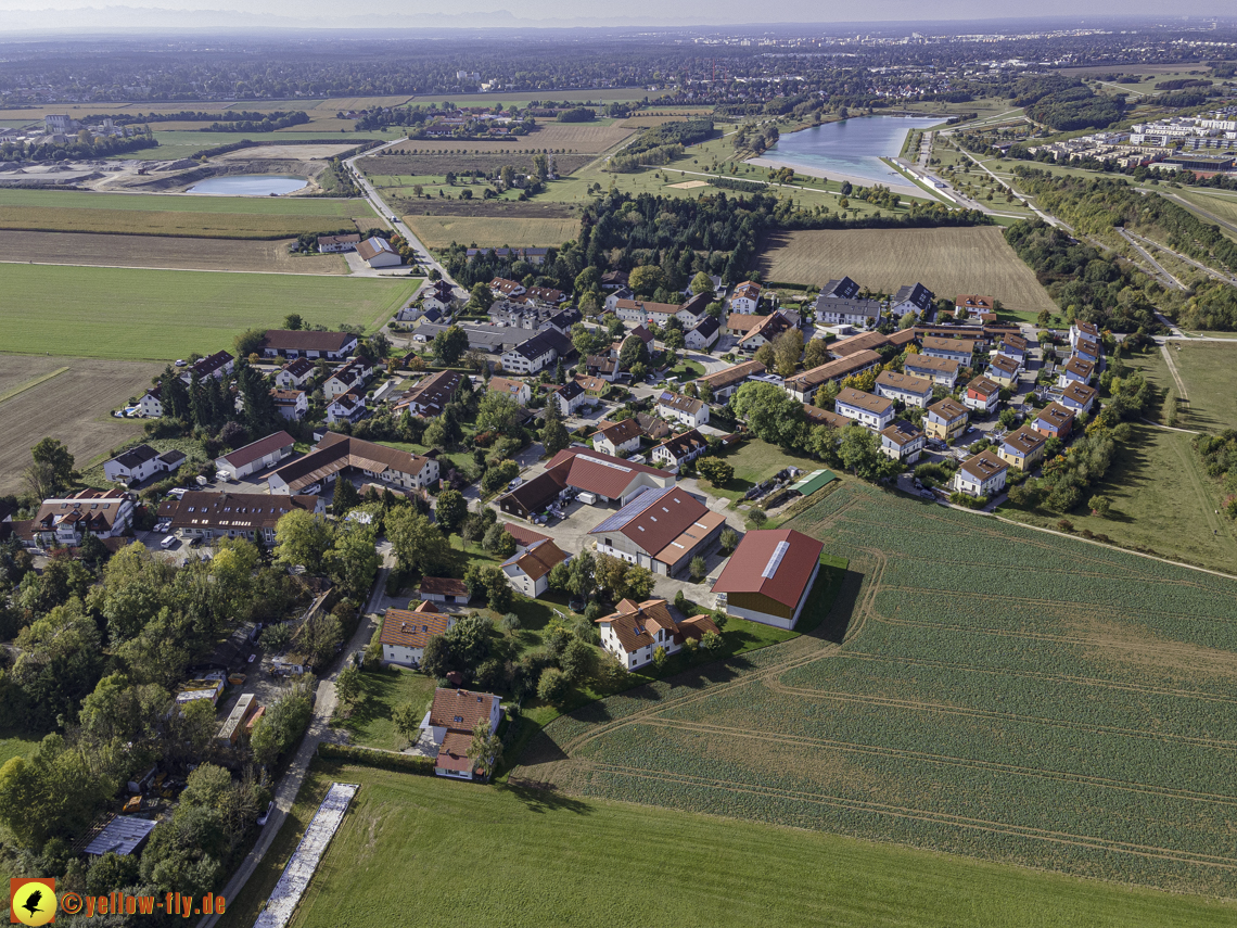 11.10.2021 - Gronsdorf Kieswerk und Riemer See