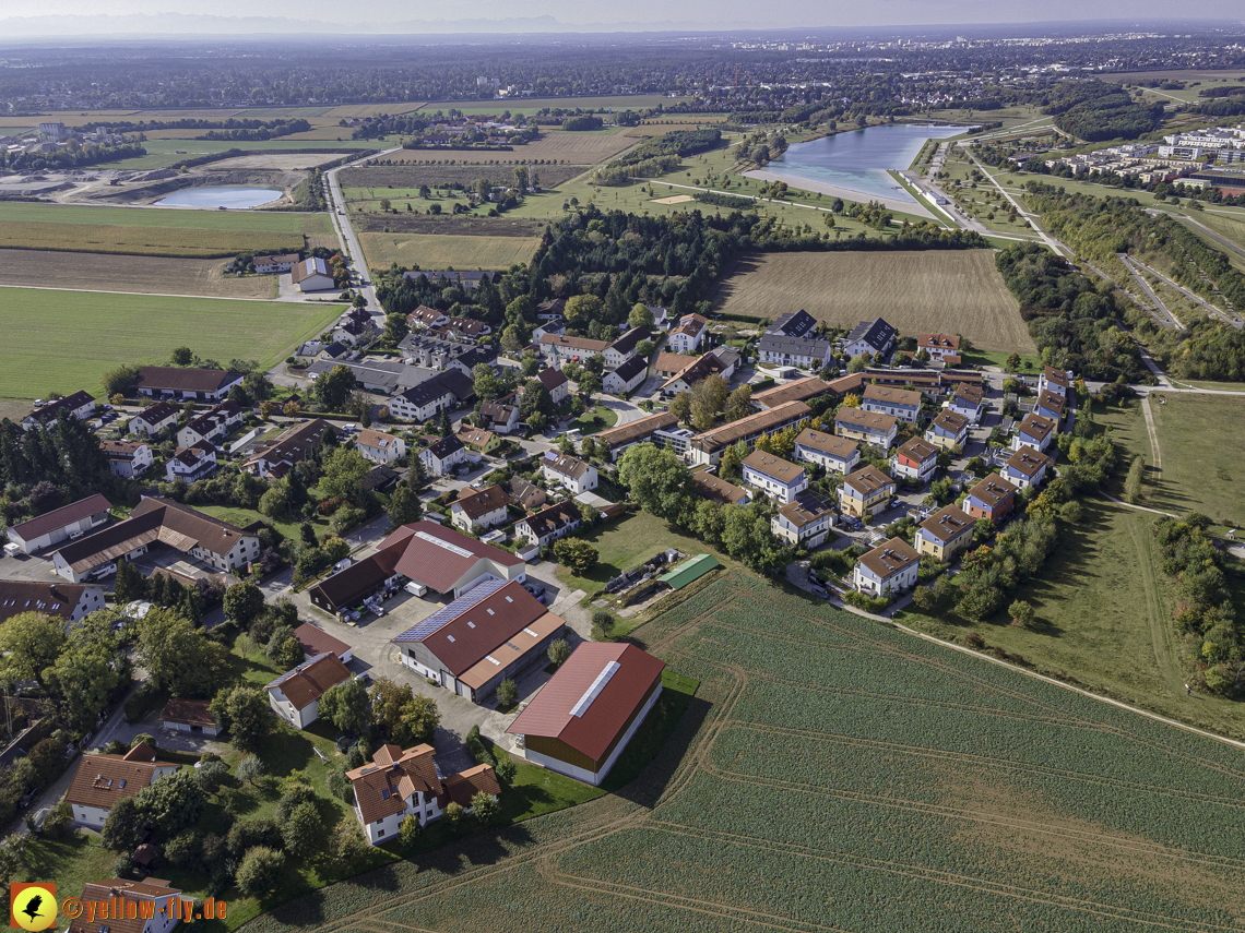 11.10.2021 - Gronsdorf Kieswerk und Riemer See