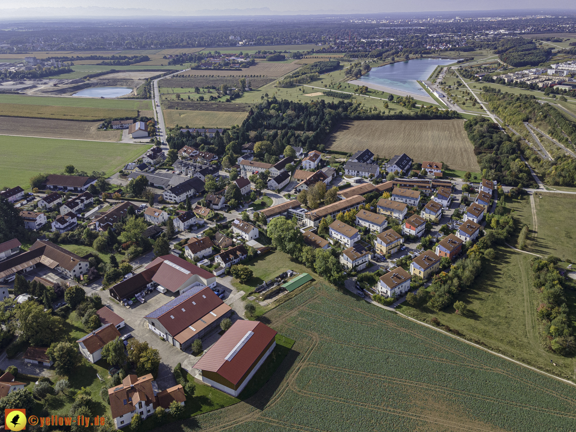 11.10.2021 - Gronsdorf Kieswerk und Riemer See