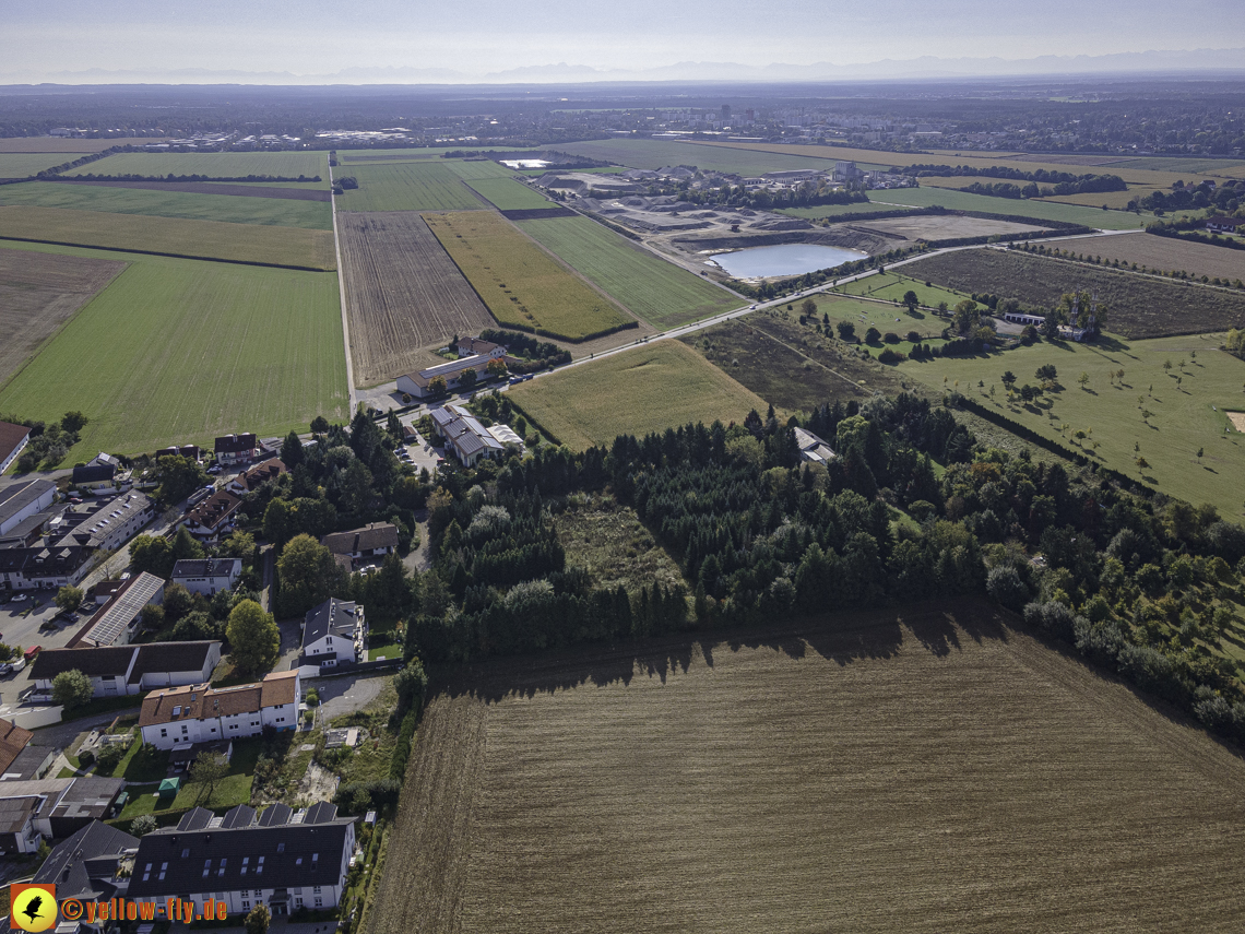 11.10.2021 - Gronsdorf Kieswerk und Riemer See