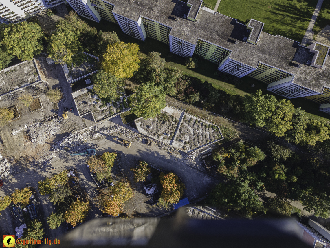 11.10.2021 - Abriss des Quiddezentrums in Neuperlach