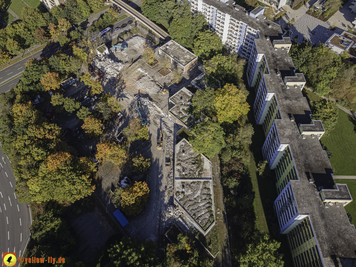 11.10.2021 - Abriss des Quiddezentrums in Neuperlach