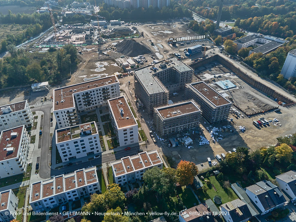 18.10.2021 - Baustelle „Das Duett” und „Townhouses”