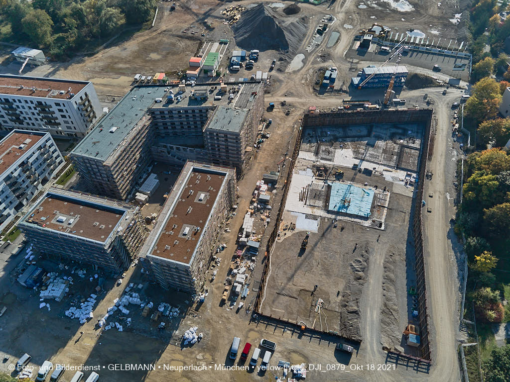 18.10.2021 - Baustelle „Das Duett” und „Townhouses”