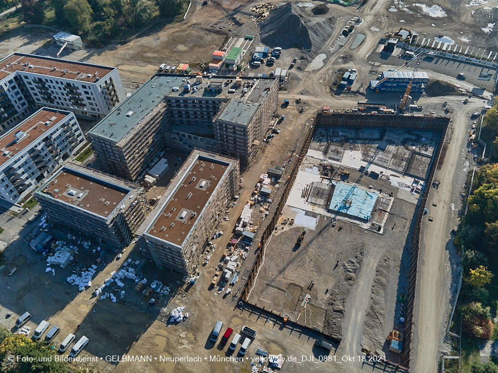 18.10.2021 - Baustelle „Das Duett” und „Townhouses”
