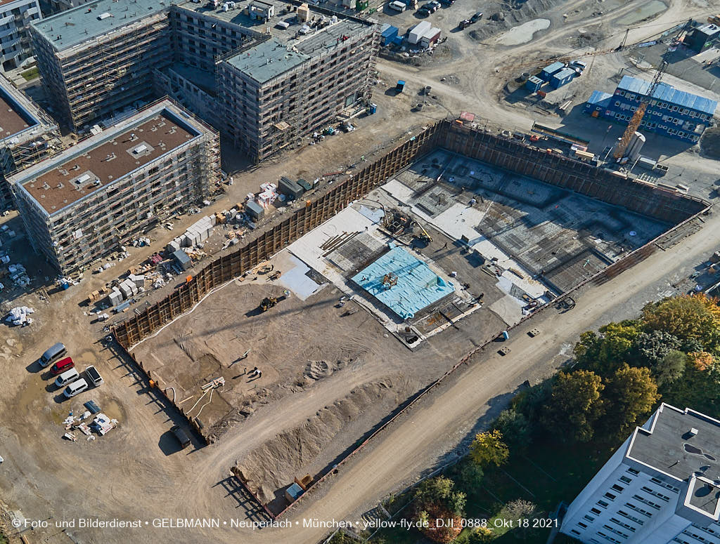 18.10.2021 - Baustelle „Das Duett” und „Townhouses”