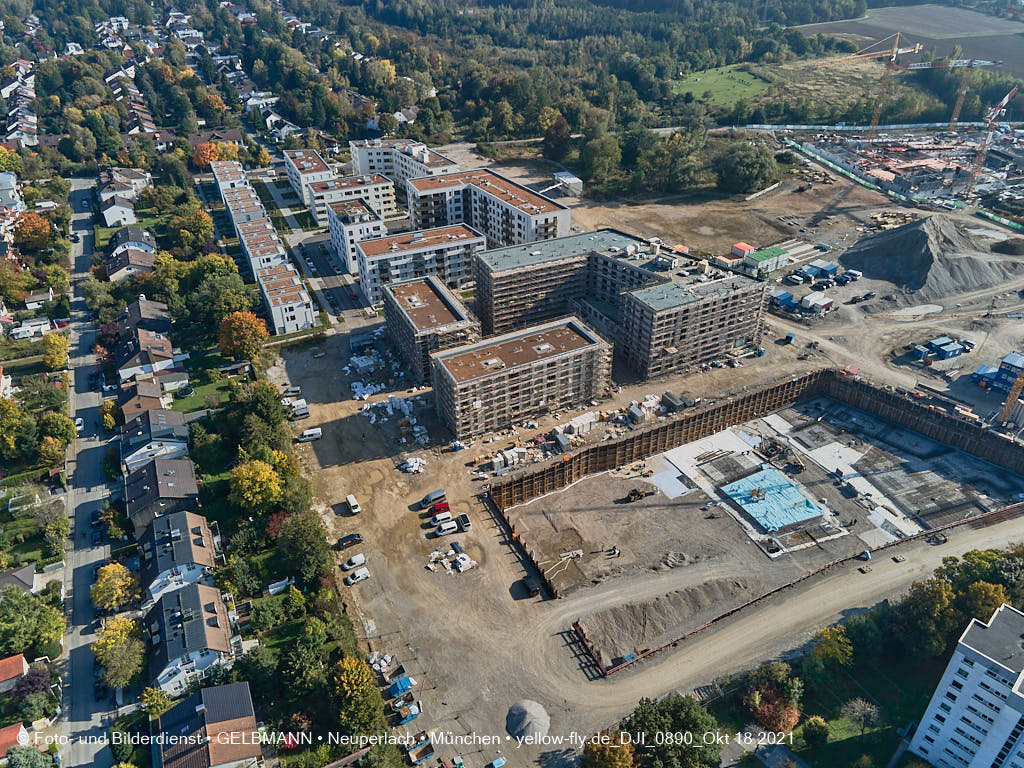 18.10.2021 - Baustelle „Das Duett” und „Townhouses”