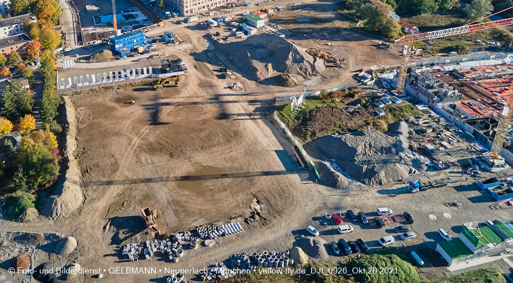 20.10.2021 - Baustelle Pandionverde in Neuperlach