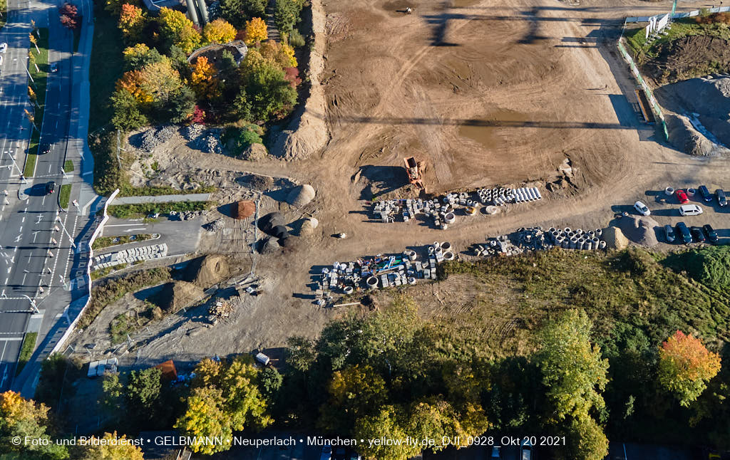20.10.2021 - Baustelle Pandionverde in Neuperlach