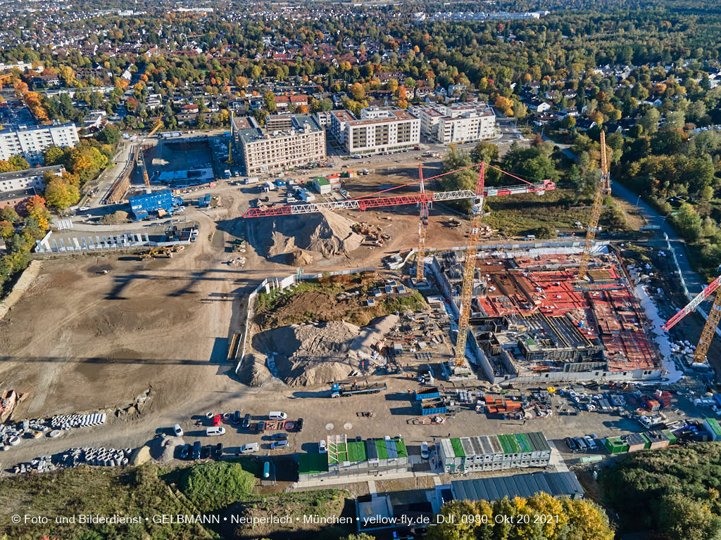 20.10.2021 - Baustelle Pandionverde in Neuperlach
