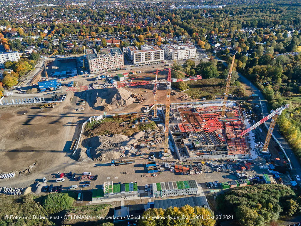20.10.2021 - Baustelle Pandionverde in Neuperlach