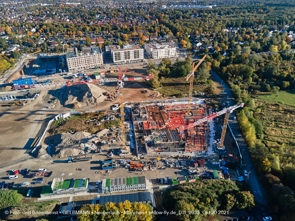 20.10.2021 - Baustelle Pandionverde in Neuperlach