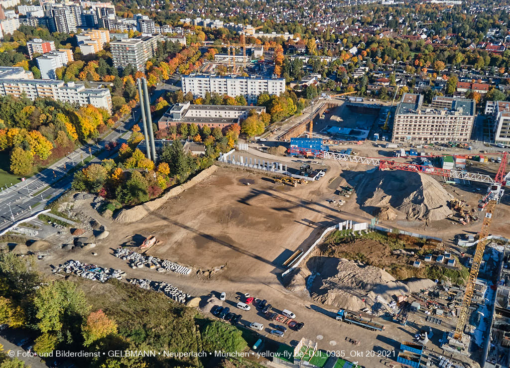 20.10.2021 - Baustelle Pandionverde in Neuperlach