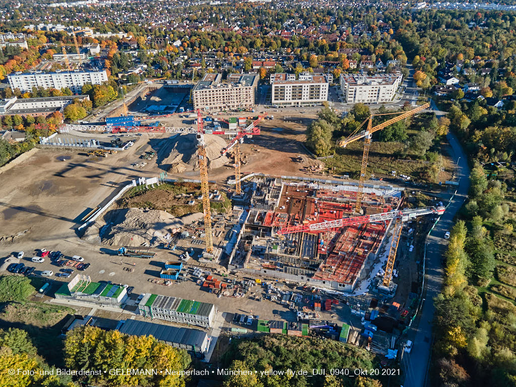 20.10.2021 - Baustelle Pandionverde in Neuperlach