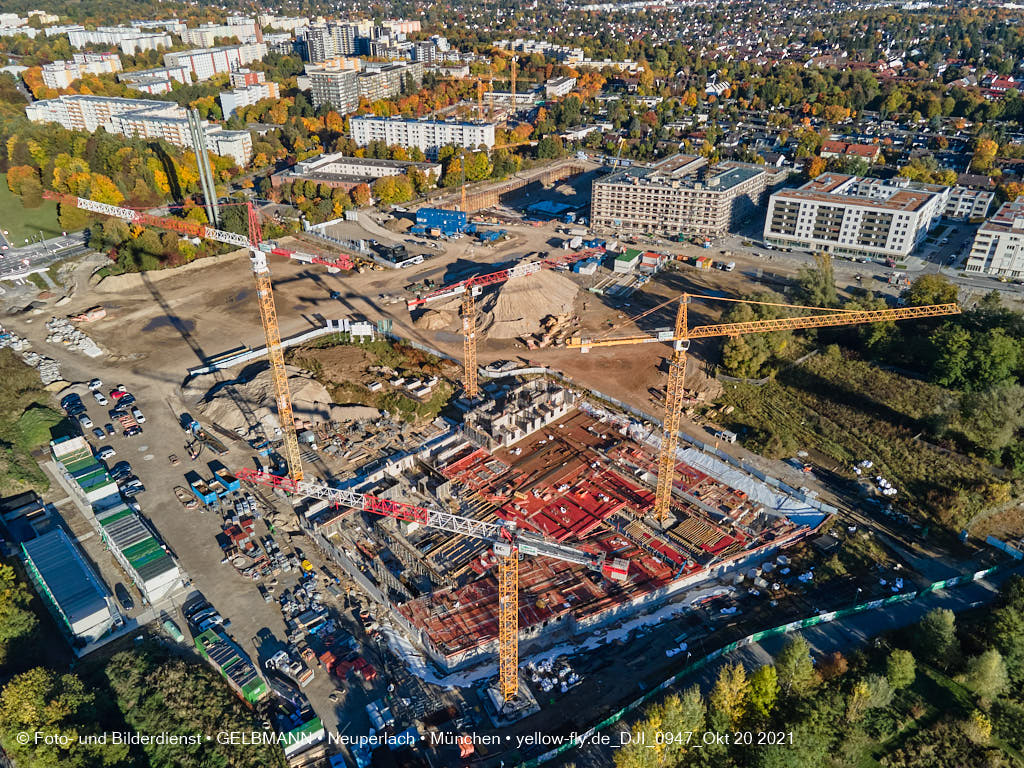 20.10.2021 - Baustelle Pandionverde in Neuperlach