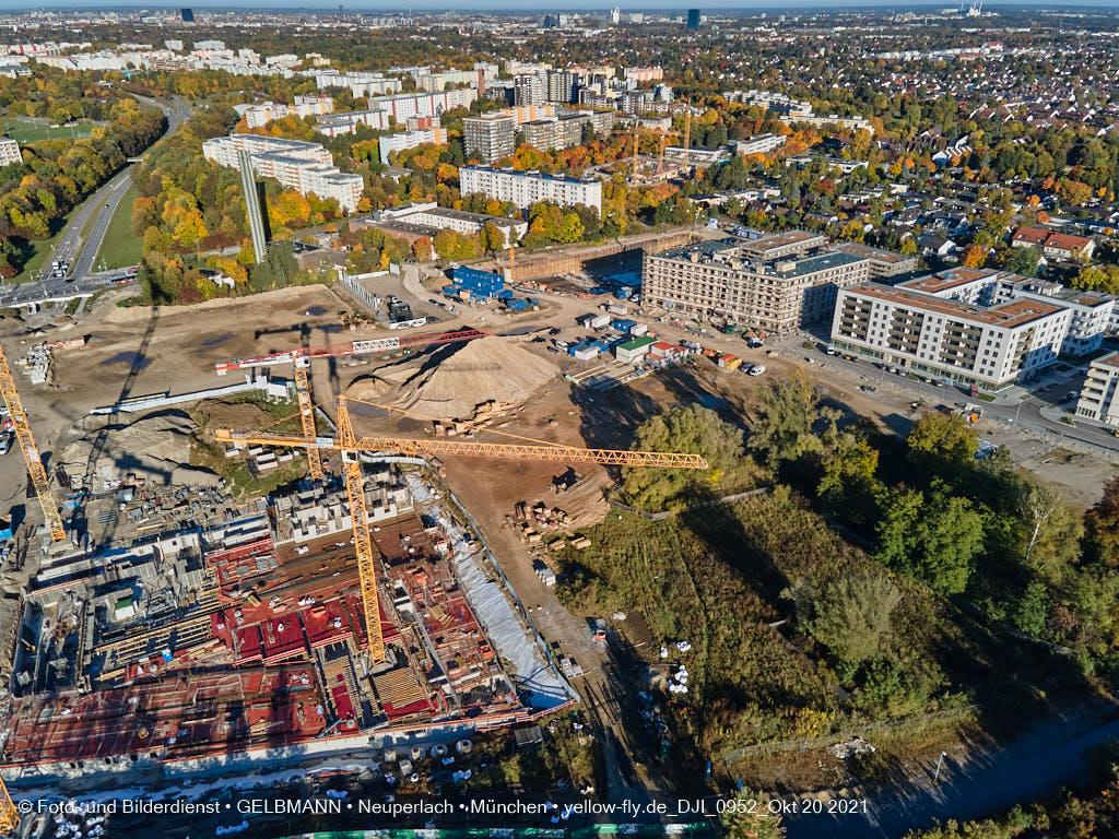 20.10.2021 - Baustelle Pandionverde in Neuperlach