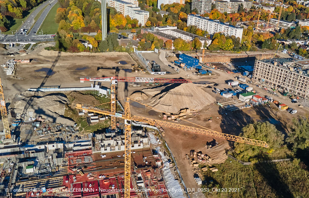 20.10.2021 - Baustelle Pandionverde in Neuperlach