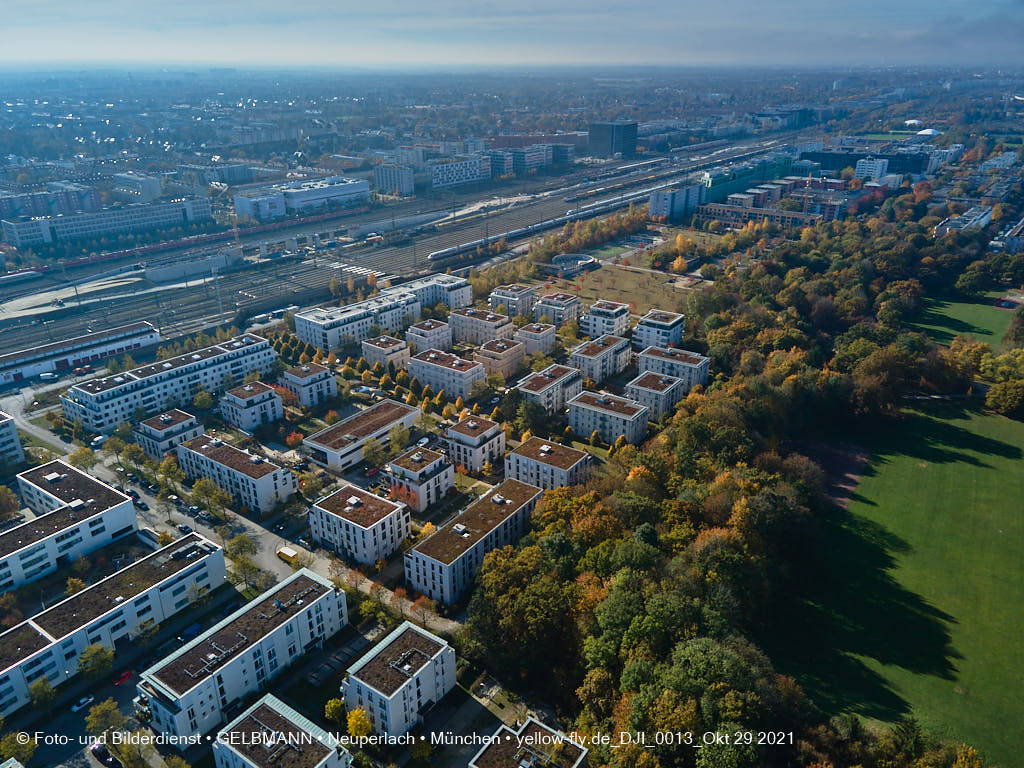 29.10.2021 - Wohnanlage Hirschgarten und paketposthalle