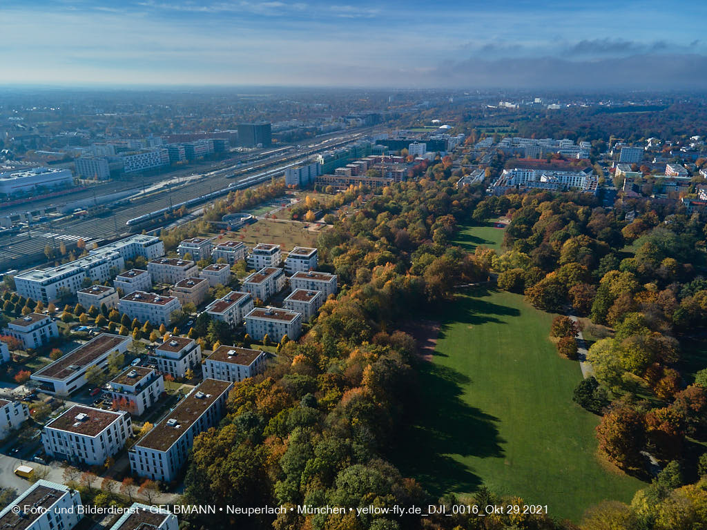 29.10.2021 - Wohnanlage Hirschgarten und paketposthalle
