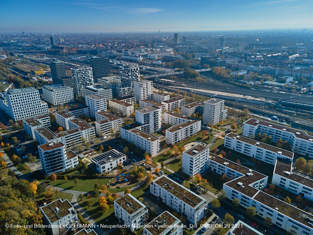 29.10.2021 - Wohnanlage Hirschgarten und paketposthalle