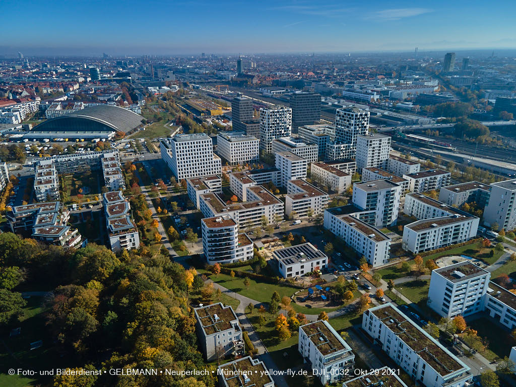 29.10.2021 - Wohnanlage Hirschgarten und paketposthalle