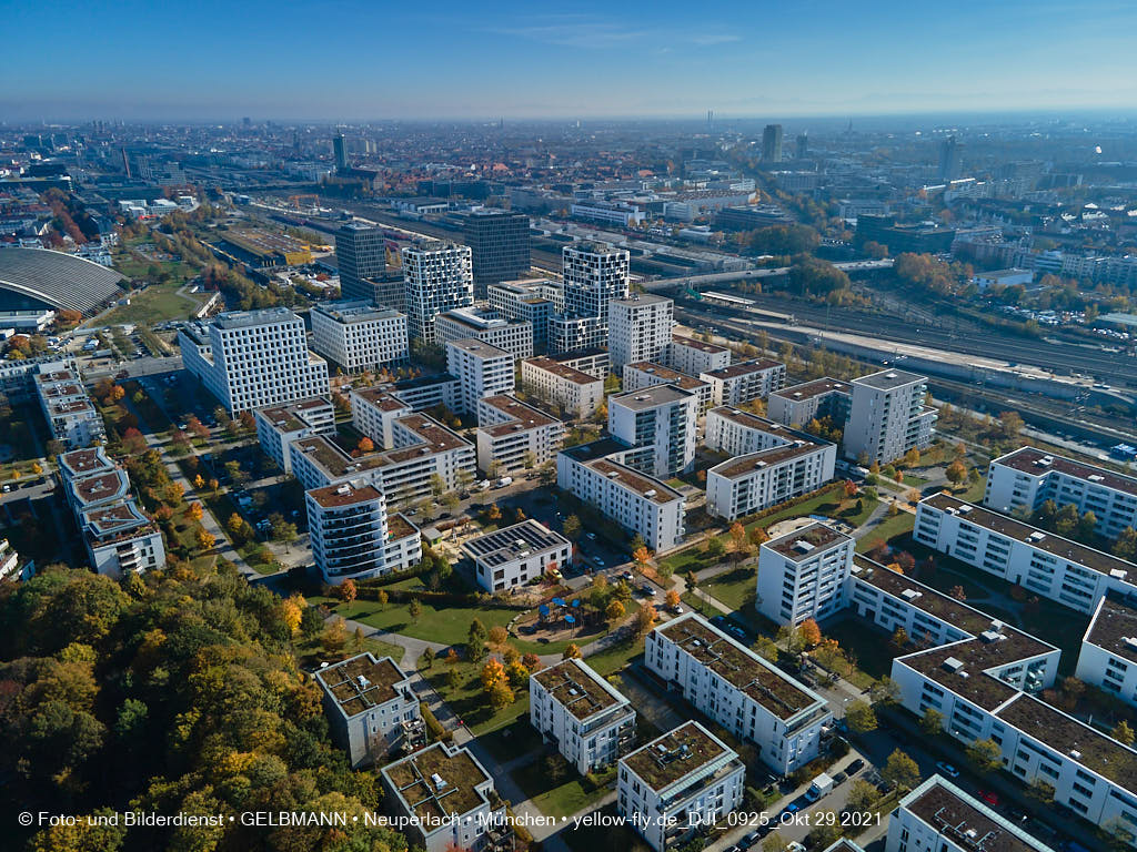 29.10.2021 - Wohnanlage Hirschgarten und paketposthalle