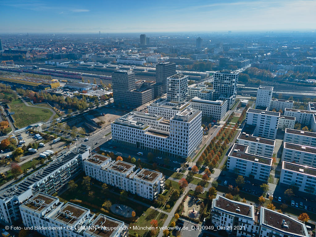 29.10.2021 - Wohnanlage Hirschgarten und paketposthalle