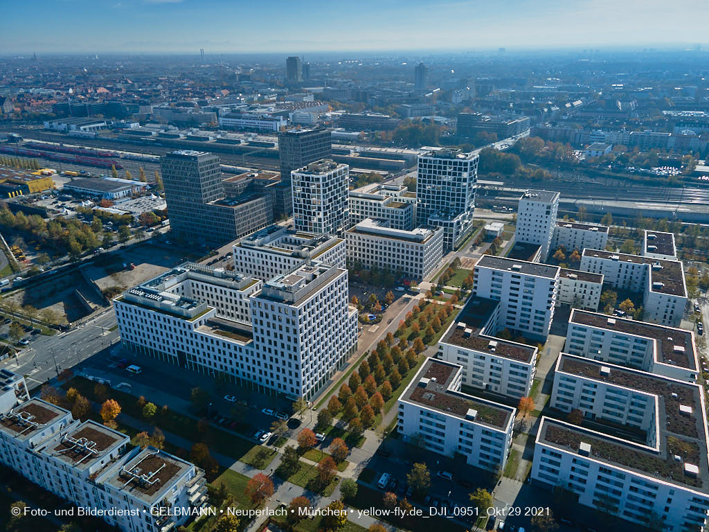 29.10.2021 - Wohnanlage Hirschgarten und paketposthalle