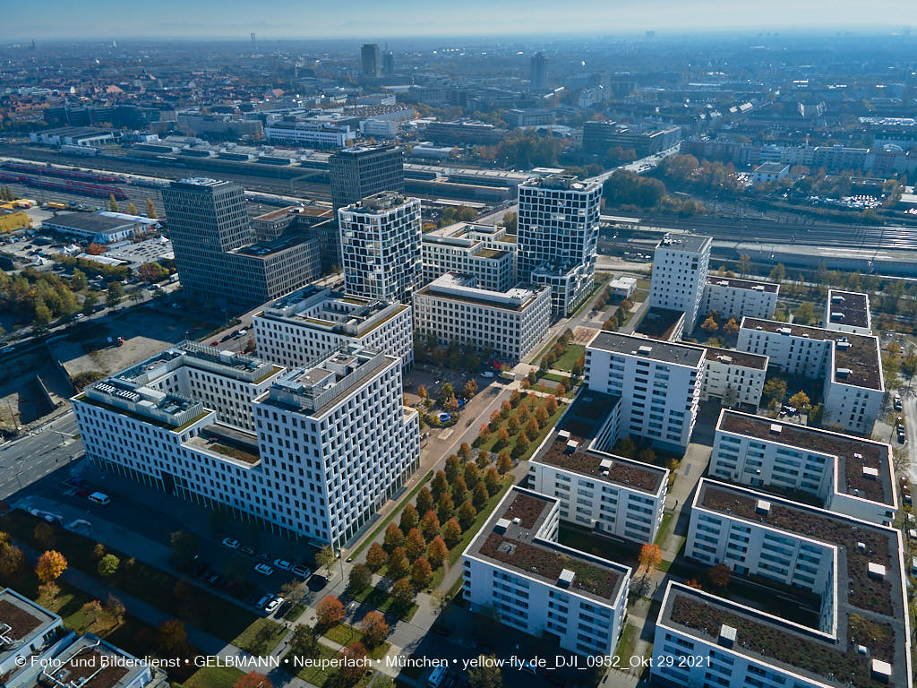 29.10.2021 - Wohnanlage Hirschgarten und paketposthalle