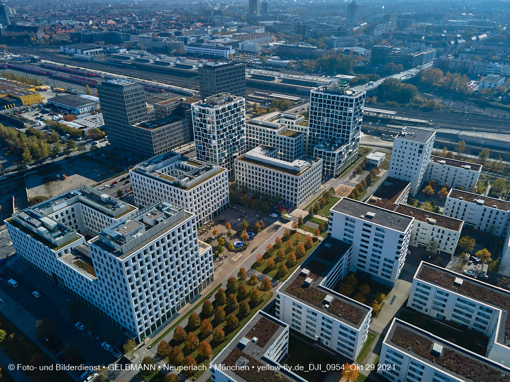 29.10.2021 - Wohnanlage Hirschgarten und paketposthalle