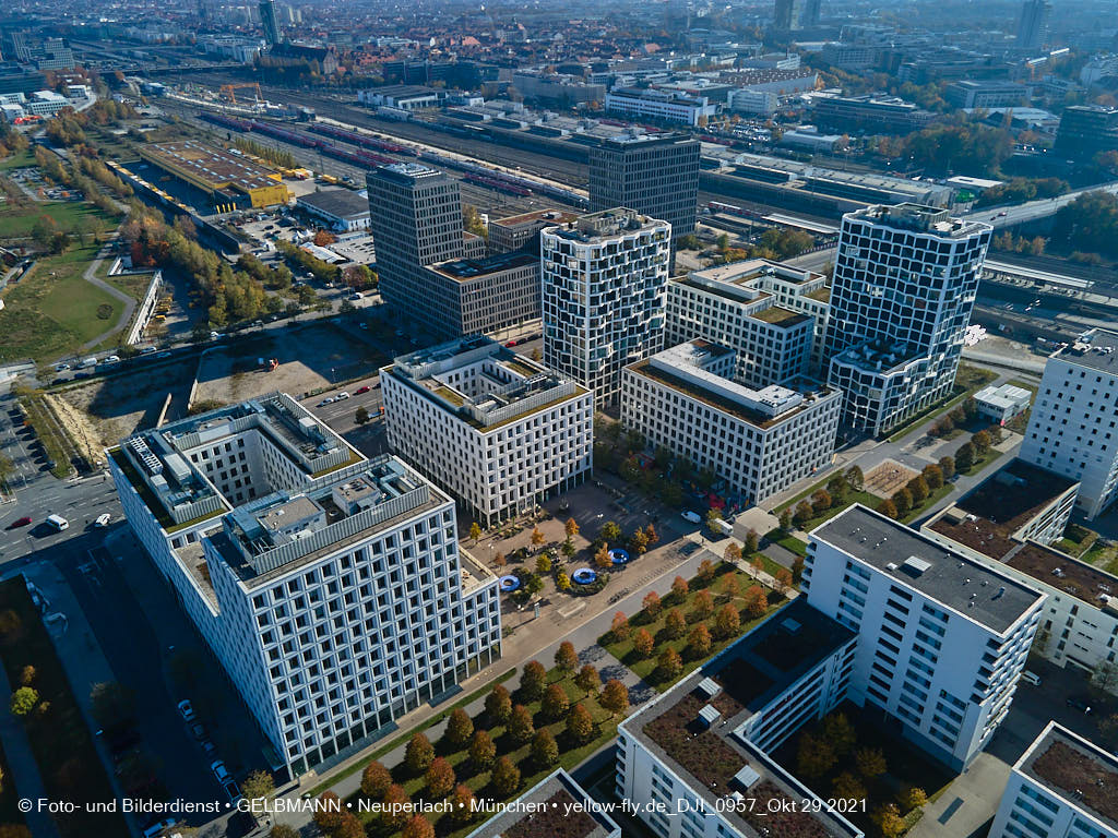 29.10.2021 - Wohnanlage Hirschgarten und paketposthalle