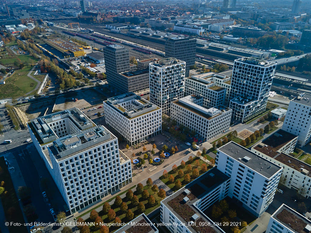 29.10.2021 - Wohnanlage Hirschgarten und paketposthalle