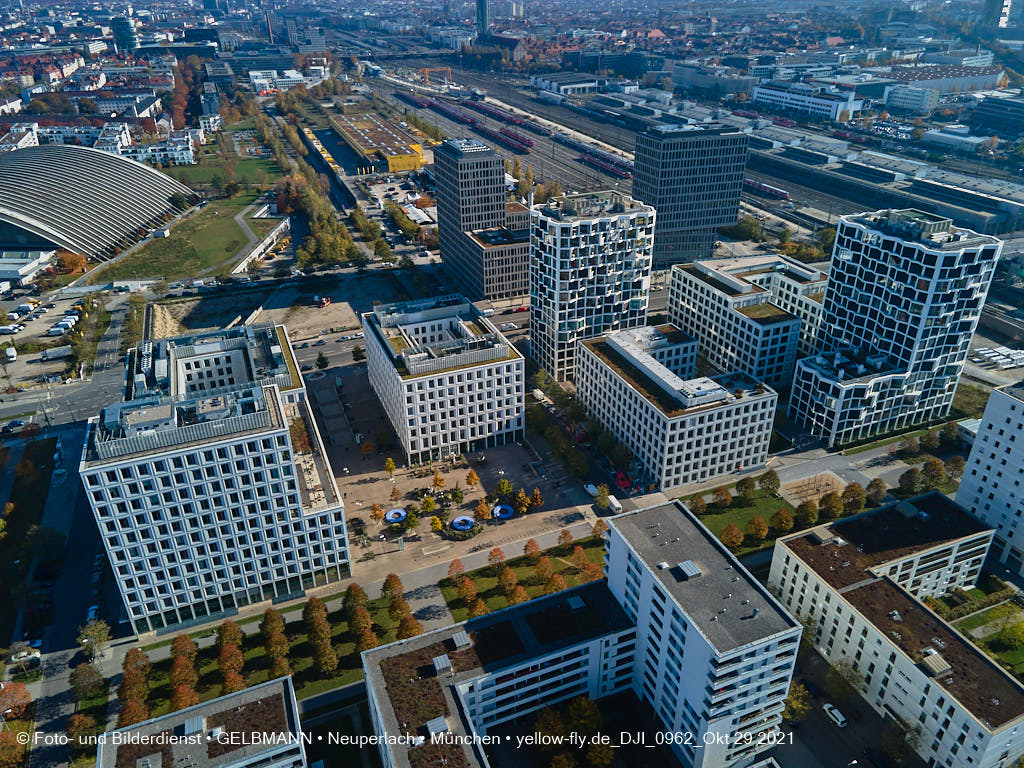 29.10.2021 - Wohnanlage Hirschgarten und paketposthalle