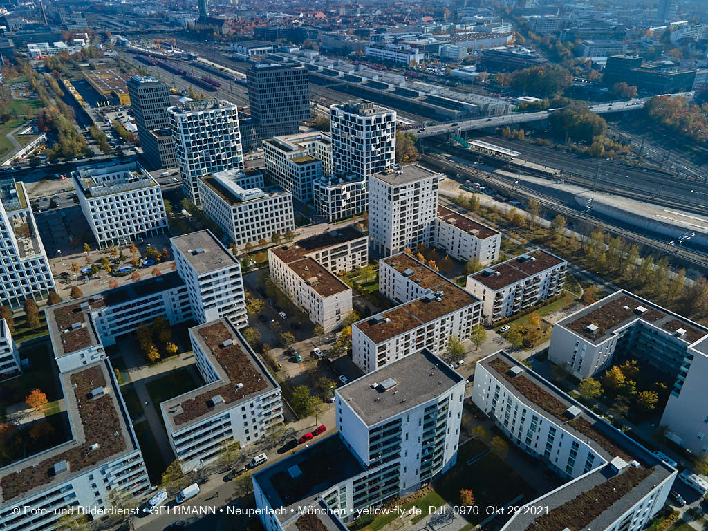 29.10.2021 - Wohnanlage Hirschgarten und paketposthalle