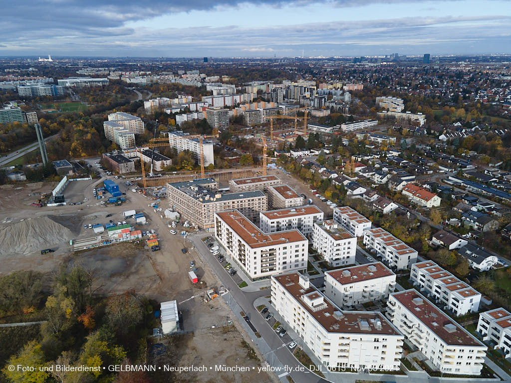 05.11.2021 - Baustelle Alexisquartier „Das Duett” in Neuperlach