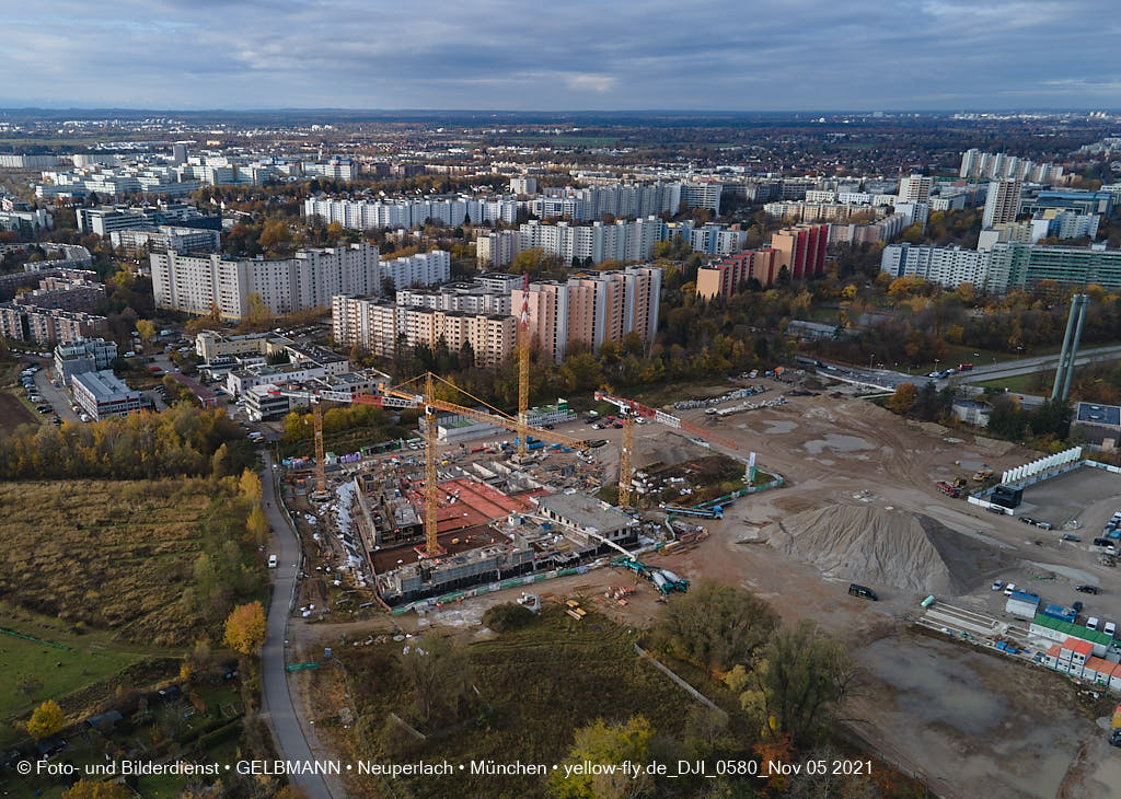 06.11.2021 - Baustelle PANDIONVERDE in Neuperlach
