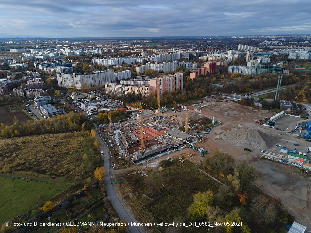 06.11.2021 - Baustelle PANDIONVERDE in Neuperlach