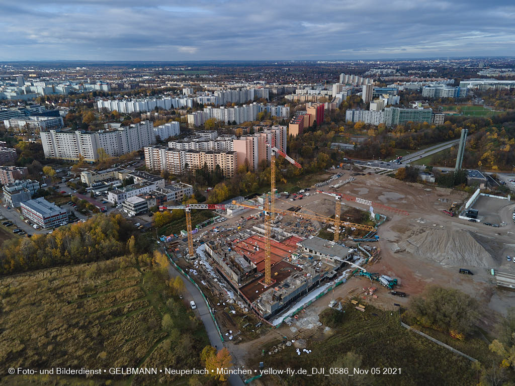 06.11.2021 - Baustelle PANDIONVERDE in Neuperlach