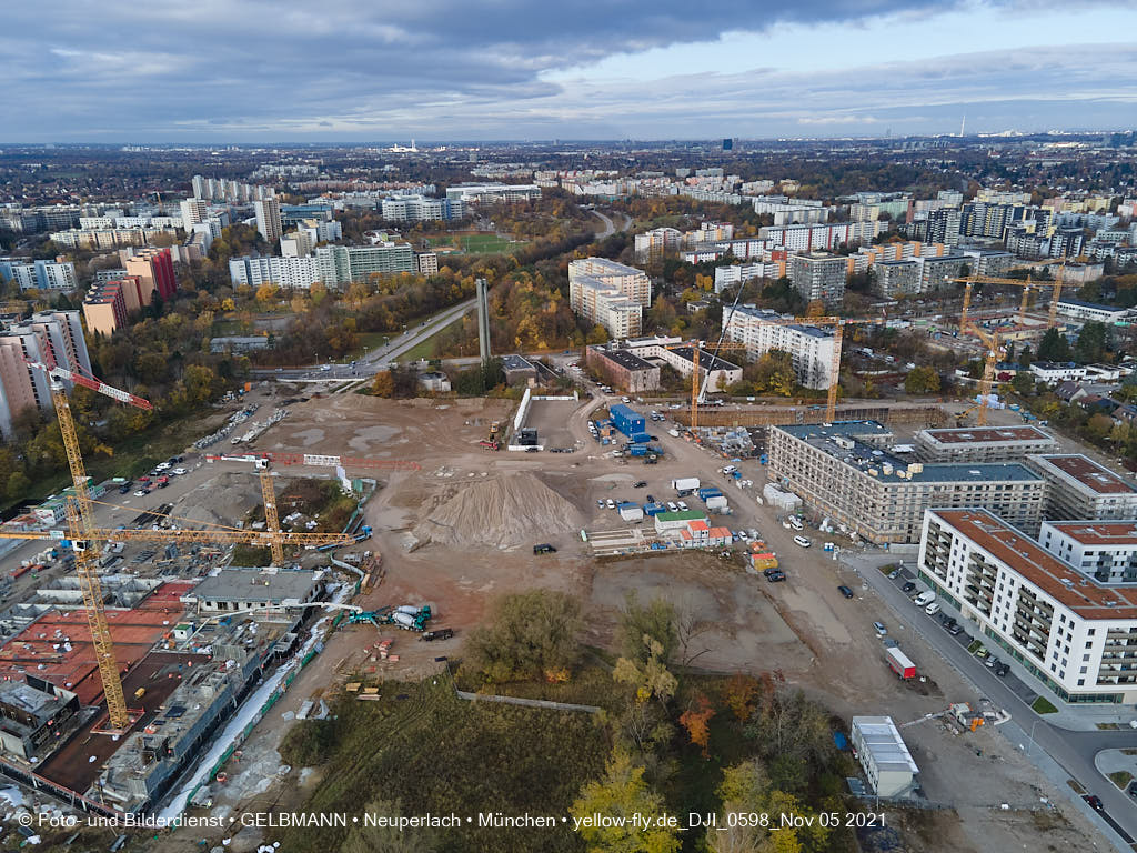 06.11.2021 - Baustelle PANDIONVERDE in Neuperlach