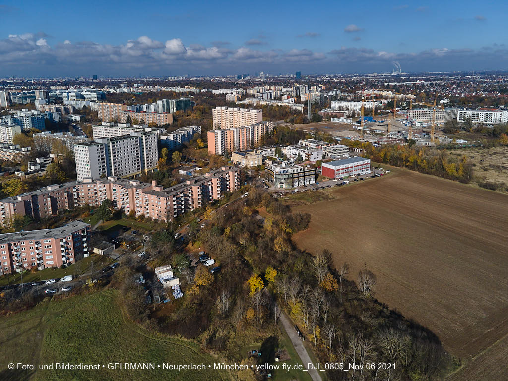 06.11.2021 - Baustelle PANDIONVERDE in Neuperlach