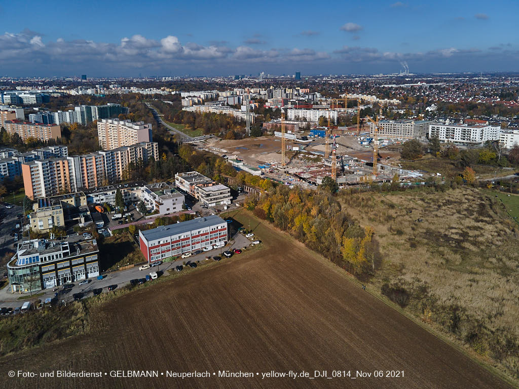 06.11.2021 - Baustelle PANDIONVERDE in Neuperlach