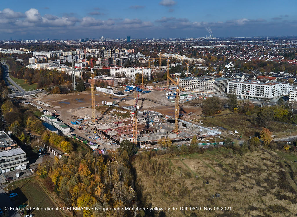 06.11.2021 - Baustelle PANDIONVERDE in Neuperlach