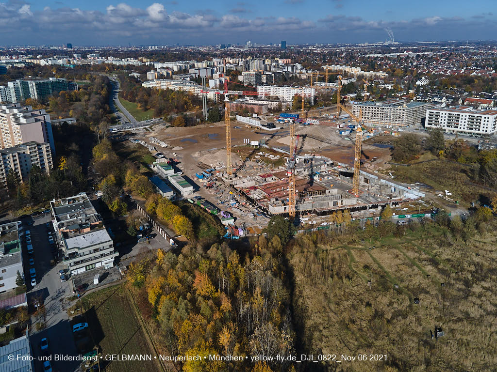 06.11.2021 - Baustelle PANDIONVERDE in Neuperlach