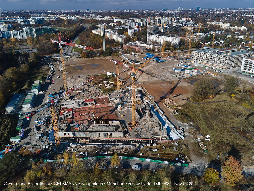 06.11.2021 - Baustelle PANDIONVERDE in Neuperlach