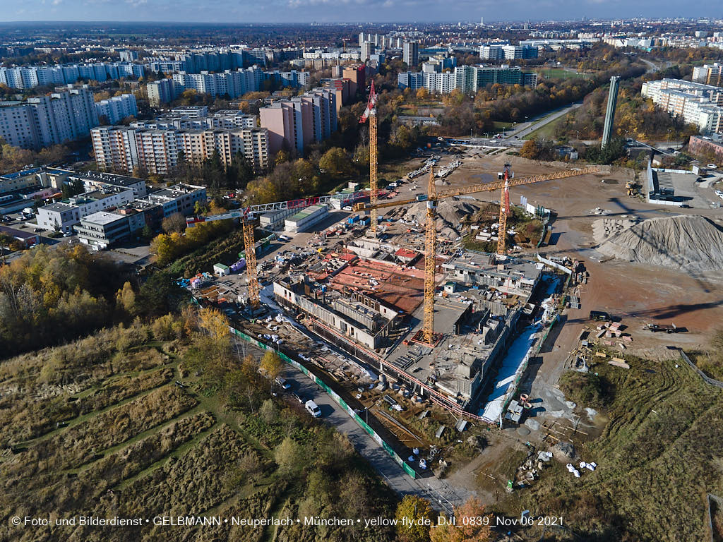 06.11.2021 - Baustelle PANDIONVERDE in Neuperlach