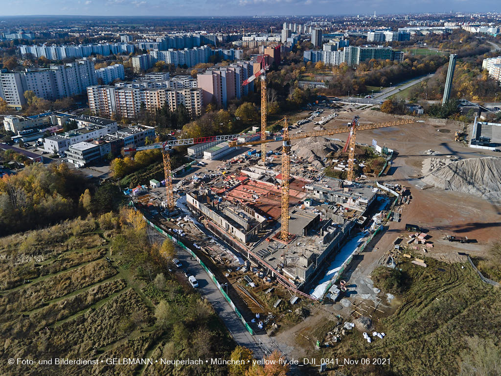 06.11.2021 - Baustelle PANDIONVERDE in Neuperlach