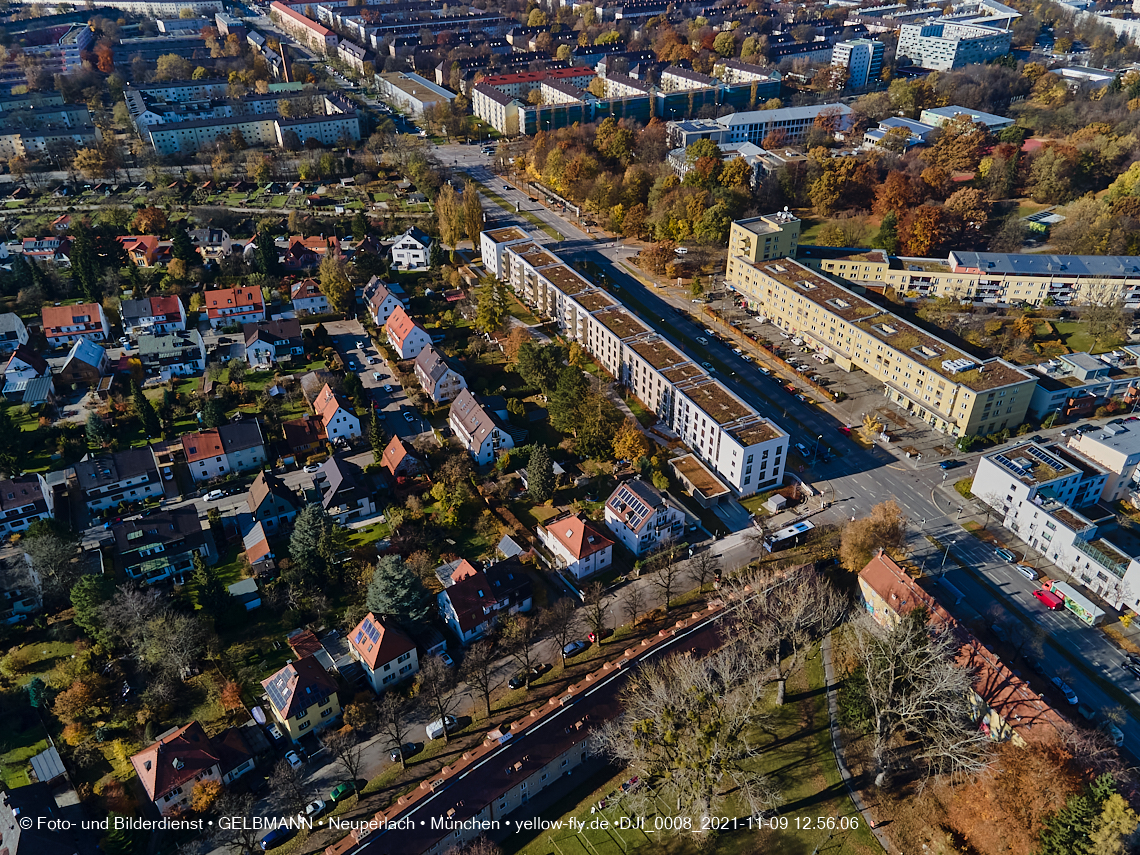 09.11.2021 - Baustelle Maikäfersiedlung in Ber am Laim und  Neuperlach