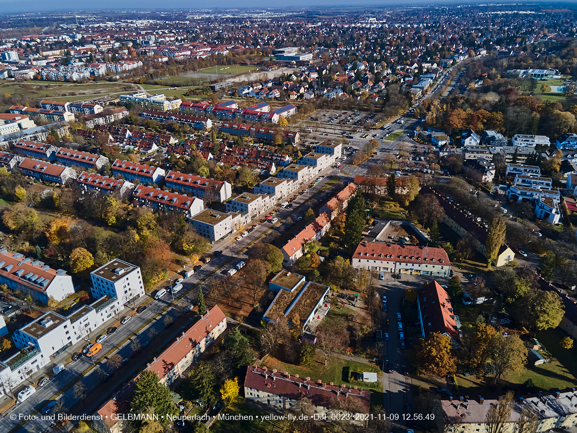 09.11.2021 - Baustelle Maikäfersiedlung in Ber am Laim und  Neuperlach