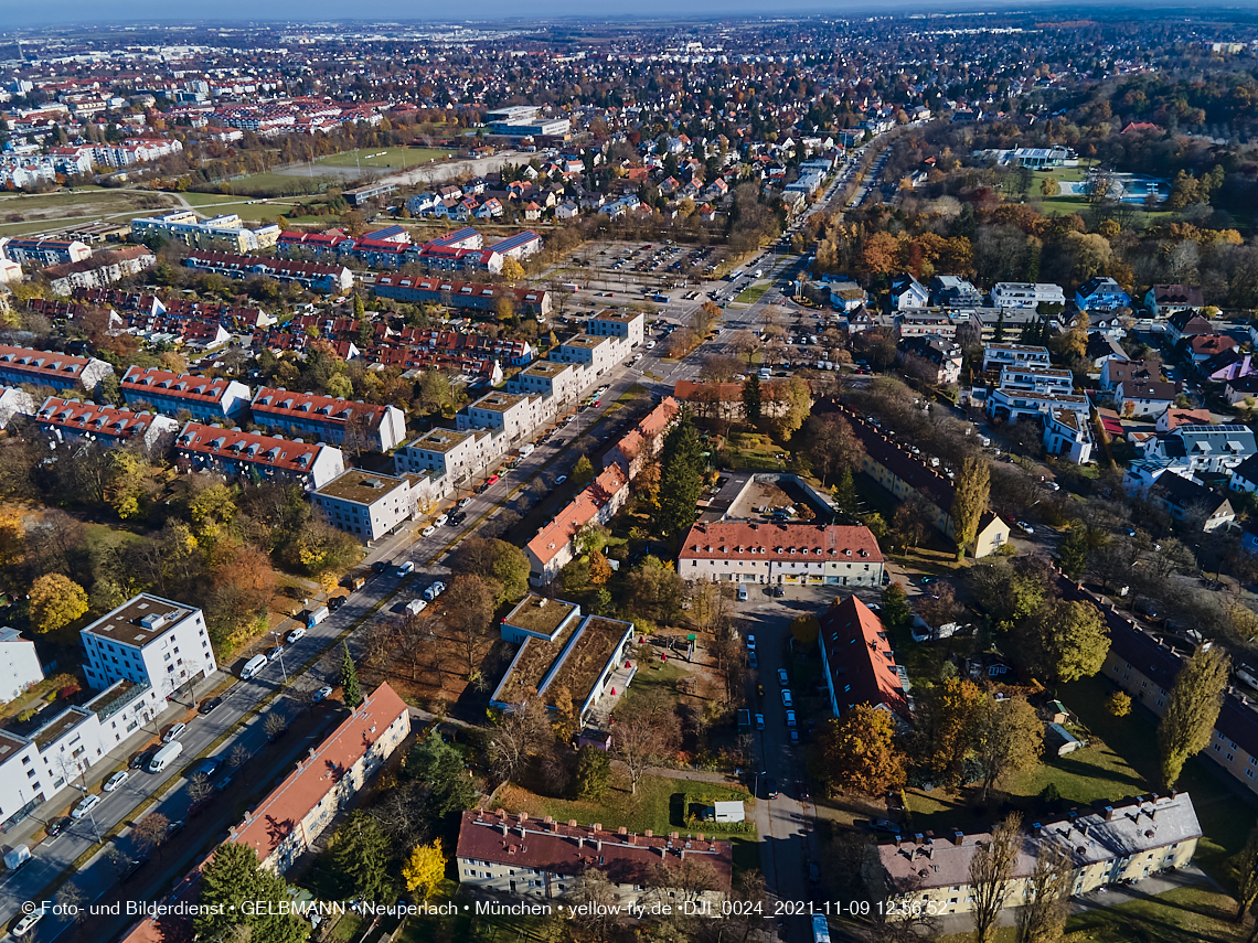 09.11.2021 - Baustelle Maikäfersiedlung in Ber am Laim und  Neuperlach